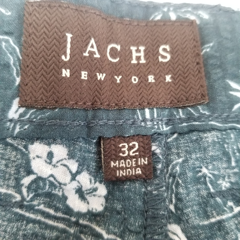 Jachs Seersucker Summer Weight Cotton  Shorts Size 32 NWT - Picture 4 of 4